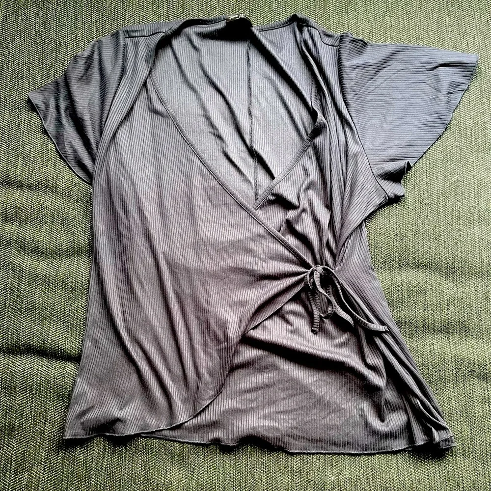Navy Blue Torrid Shirt - Picture 1 of 1